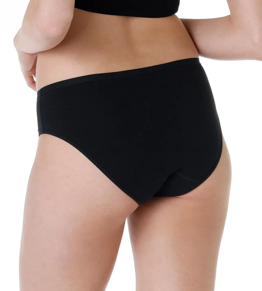 Donna LOVABLE Slip Assorbenti Quotidiani|Slip-Slip assorbente lavabile in cotone elasticizzato, REF# L0CIV
