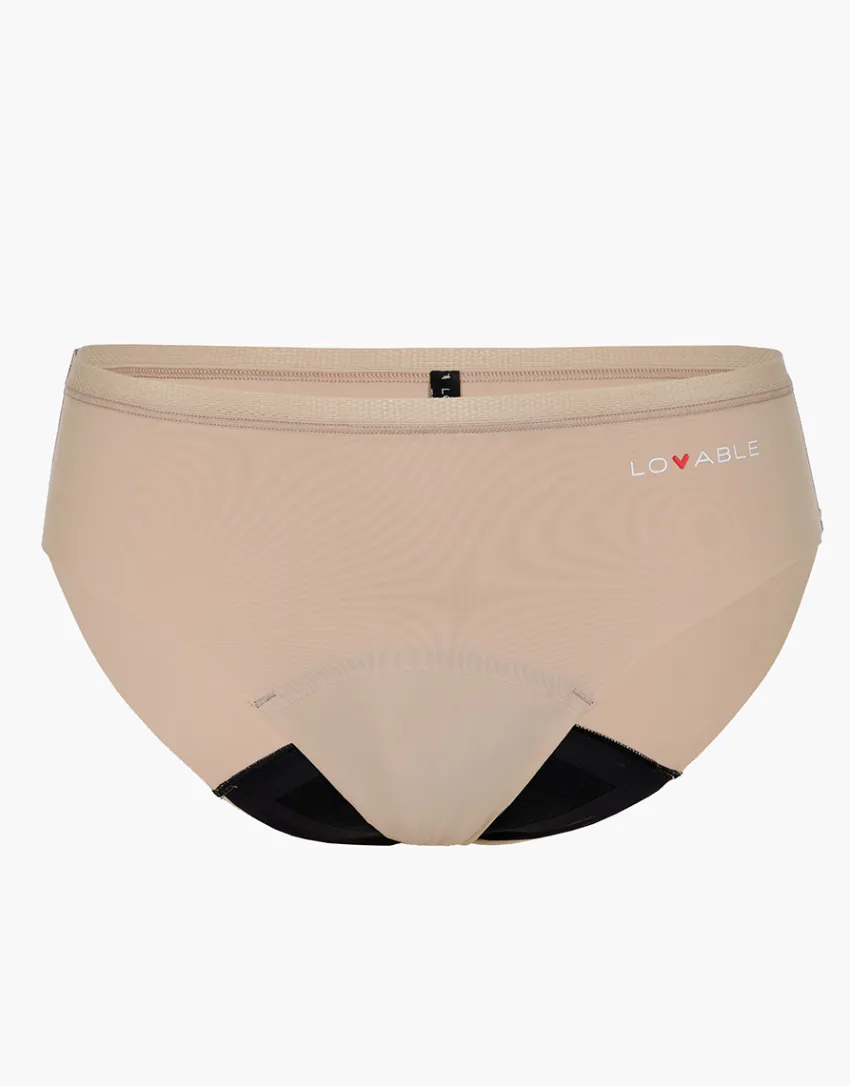 Donna LOVABLE Slip Da Ciclo Lavabili|Slip-Slip da ciclo lavabile in microfibra con finiture invisibili per flusso medio, skinREF# L0DYH