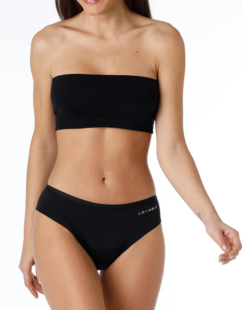 Donna LOVABLE Slip|Slip Da Ciclo Lavabili-Slip da ciclo lavabile in microfibra con finiture invisibili per flusso medio, REF# L0DYH
