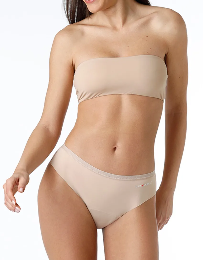 Donna LOVABLE Slip Da Ciclo Lavabili|Slip-Slip da ciclo lavabile in microfibra con finiture invisibili per flusso abbondante, skinREF# L0DYI