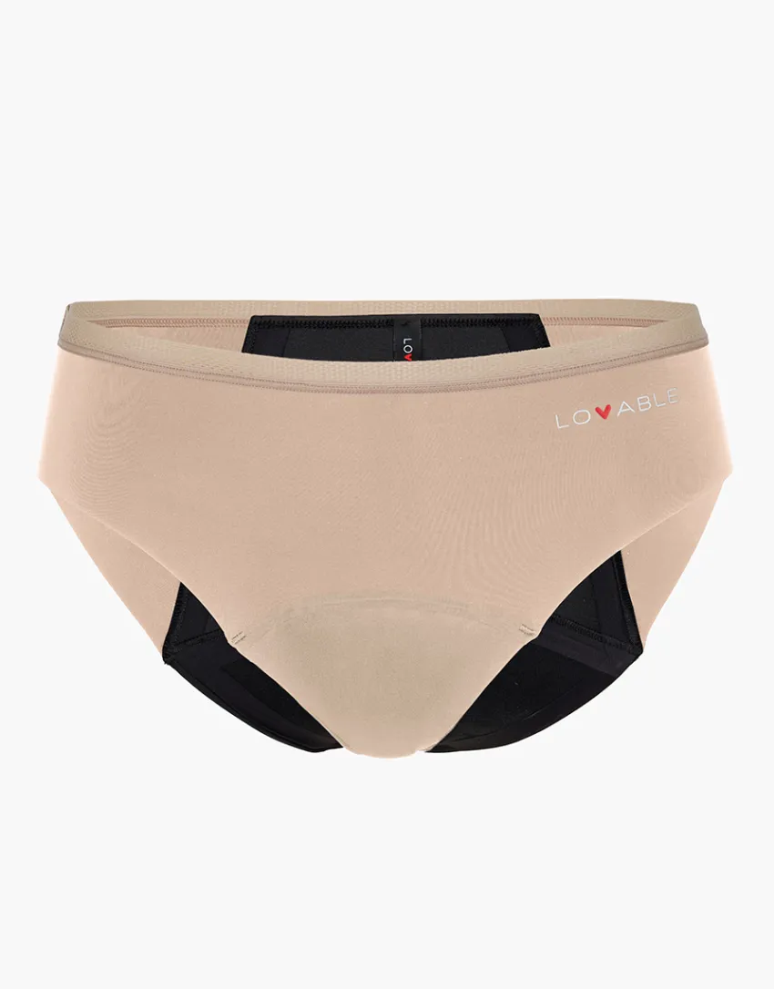 Donna LOVABLE Slip Da Ciclo Lavabili|Slip-Slip da ciclo lavabile in microfibra con finiture invisibili per flusso abbondante, skinREF# L0DYI
