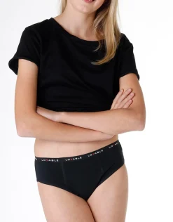 Donna LOVABLE Slip Da Ciclo Lavabili-Slip da Ciclo per Adolescenti MY FIRST PERIOD PANTIES, flusso Abbondante, REF# L0DPP