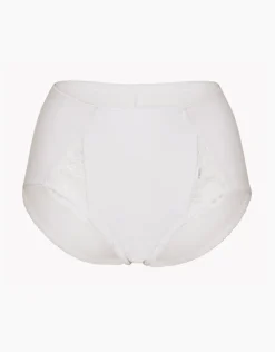 Donna LOVABLE Slip-Slip maxi contenitivo Lovely Charme, in cotone elasticizzato con pizzoREF# L0041