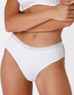 Donna LOVABLE Slip-Slip medio Invisible Exclusive in microfibra e pizzoREF# 05XH