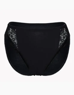 Donna LOVABLE Slip-Slip mini sgambato Lovely charme in cotone elasticizzato con pizzoREF# 0033