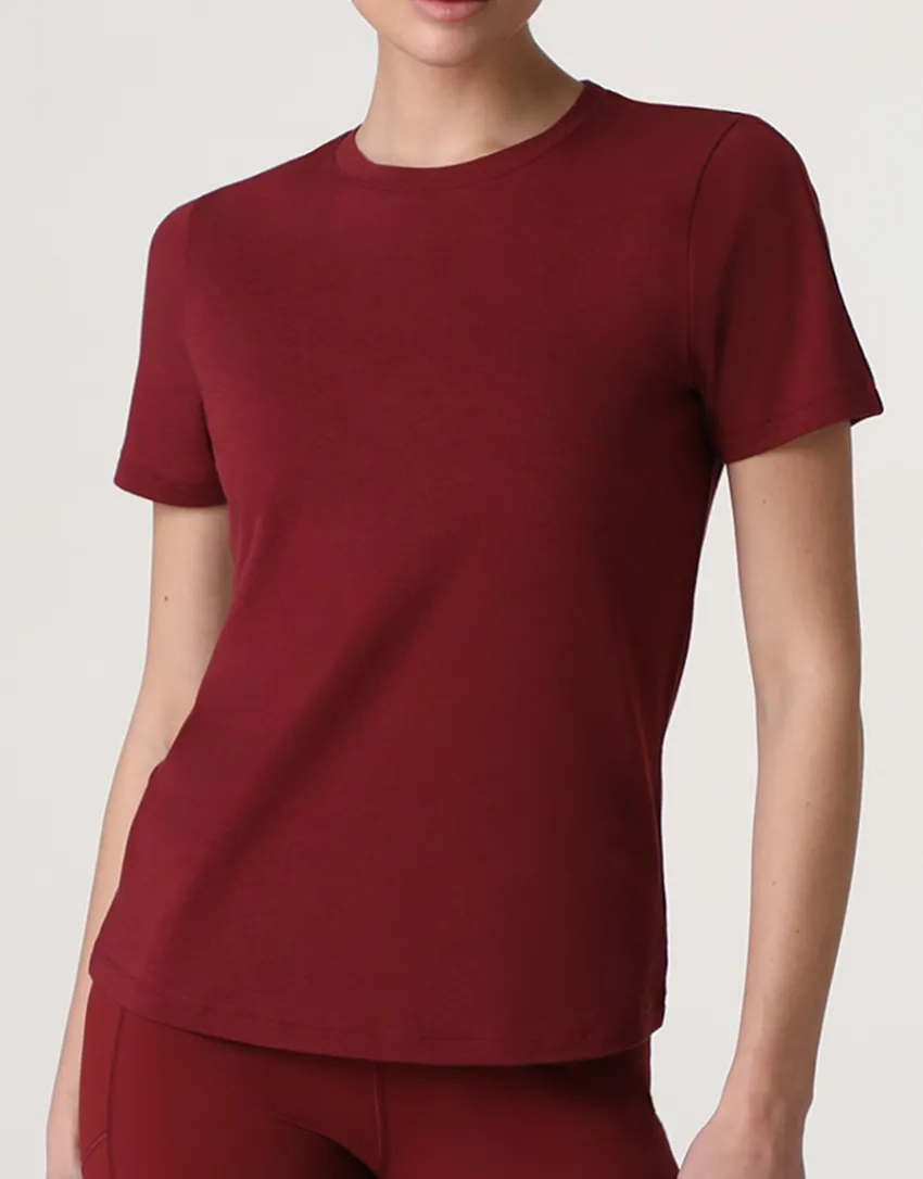 Donna LOVABLE Sport|Top E Smanicati-T-Shirt Girocollo Active Comfort Termoregolante, REF# LLDWS