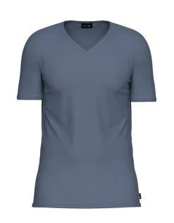 Uomo LOVABLE T-Shirt-T-Shirt Scollo a V Micromodal Fil a Fil, dREF# L0DL8