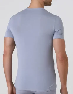 Uomo LOVABLE T-Shirt-T-shirt uomo con scollo a v in micromodal, REF# L070A