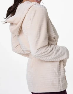 Donna LOVABLE Homewear|Vestaglie E Kimono-Vestaglia in Pelliccetta Jacquard, REF# L0E9L